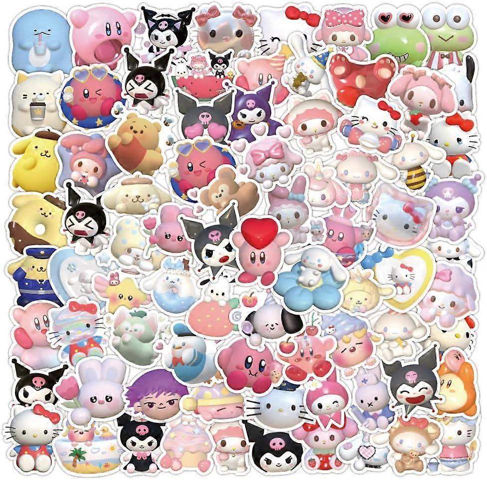 Set 120 Stickere decorative, Multicolor