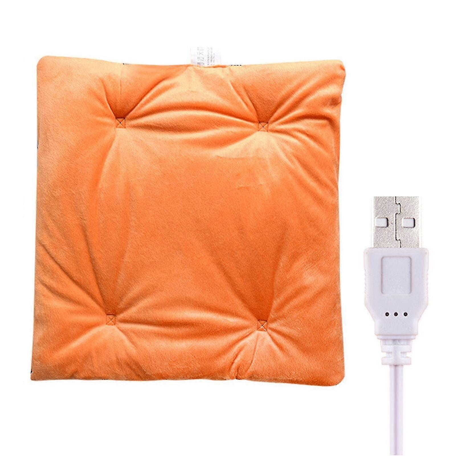 Heating Pad Mobile Heated Seat Cushion For Office Chair Usb Powered Washable Usb Electric Heating Pad For Warming Stomach Waist