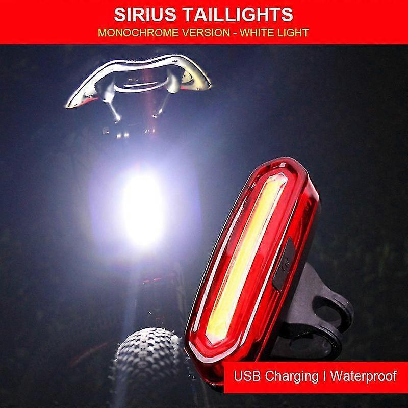Feu arrière de vélo 120 lumens Usb rechargeable étanche vtt vélo feu arrière Ciclismo-Yvan