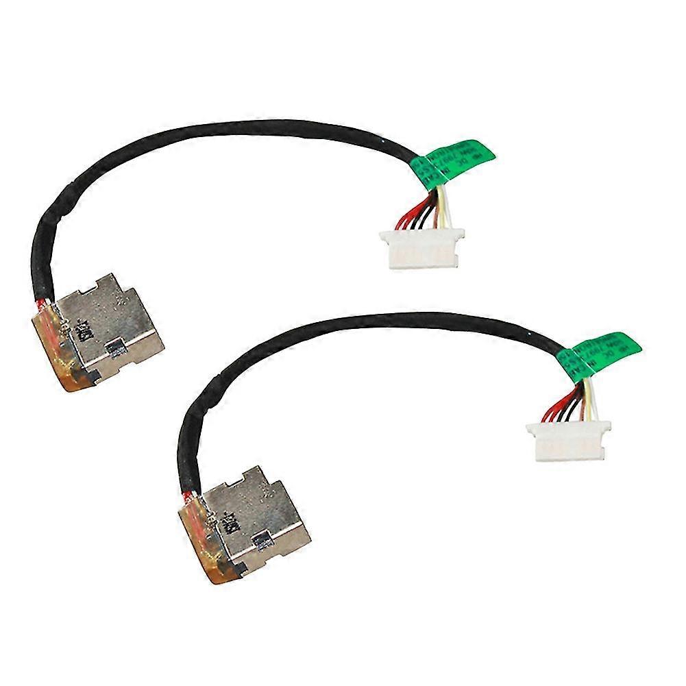 2X مقبس كابل كمبيوتر محمول مقبس كهربائي ل 240 246 250 255 G4 G5 799736-F57 813945-001 DC Jack Replaceme