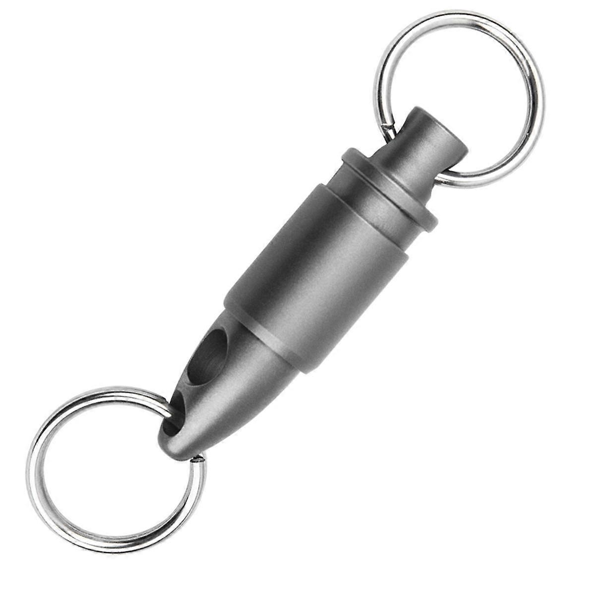 Titanium Alloy Quick Pull Keychain Universal Buckle Car Keychain Mini Rotating Ring Gadget