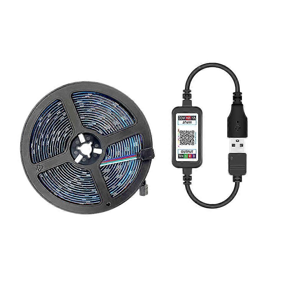 Led Light Strip Waterproof Bluetooth App For Home Decoration 3meter