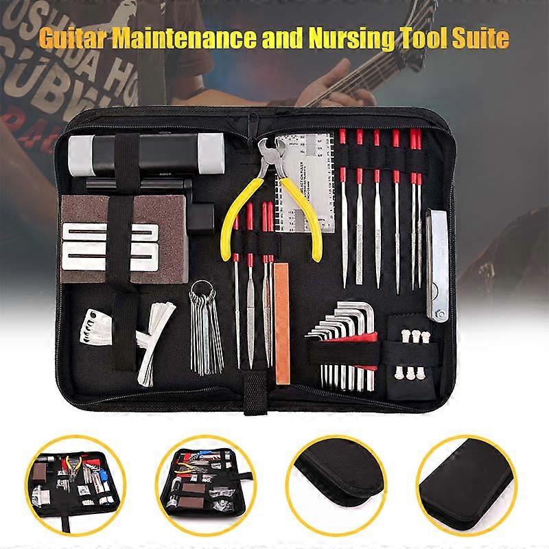 Practical Guitars Repairing Maintenance Kit Luthier Tools Set for Violin Ukulele