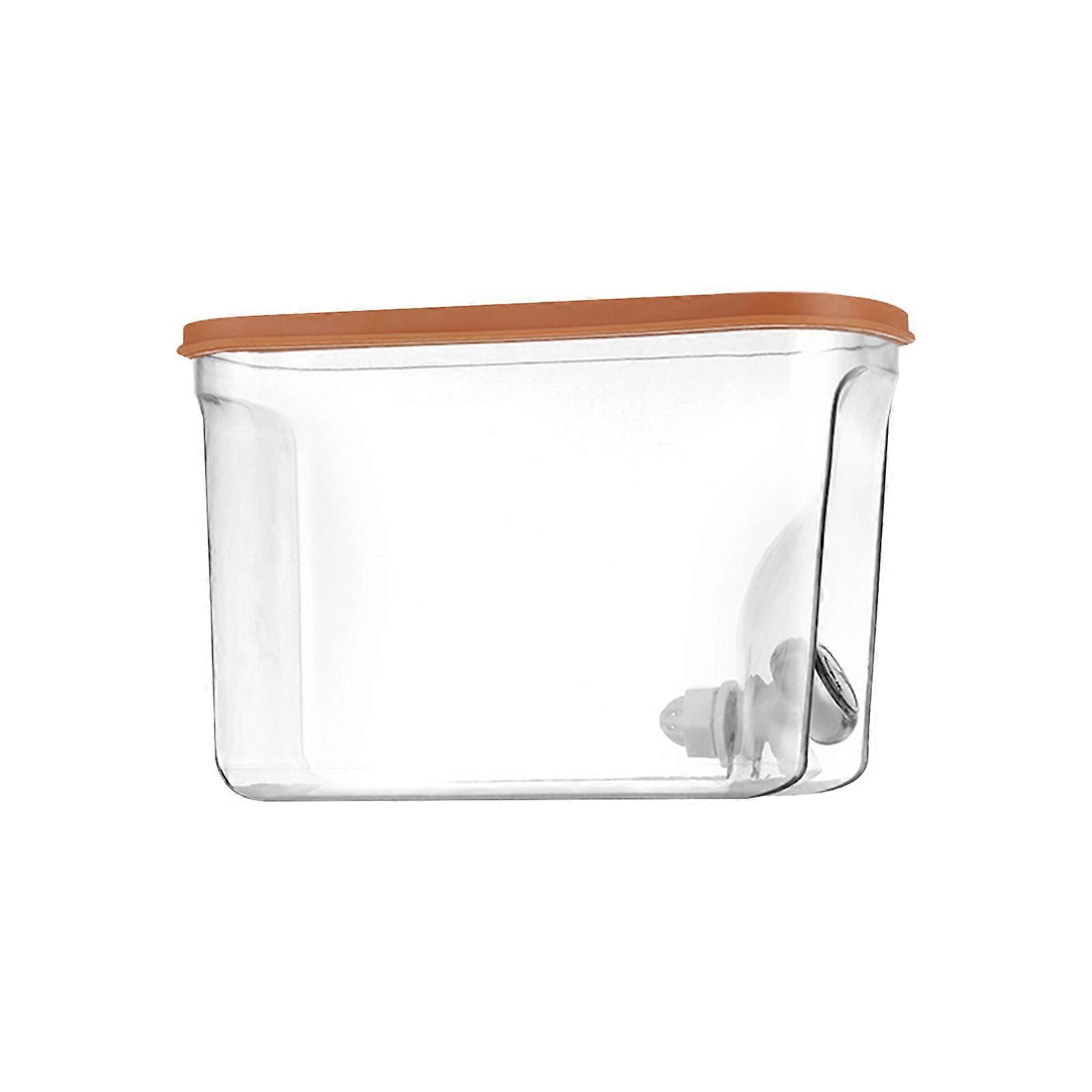 3.6L Cold Kettle With Faucet In Refrigerator,Large Capacity Storage For Fruit Juice Dispenser With Top And Spigot Fruit Teapot Lemonade Bucket