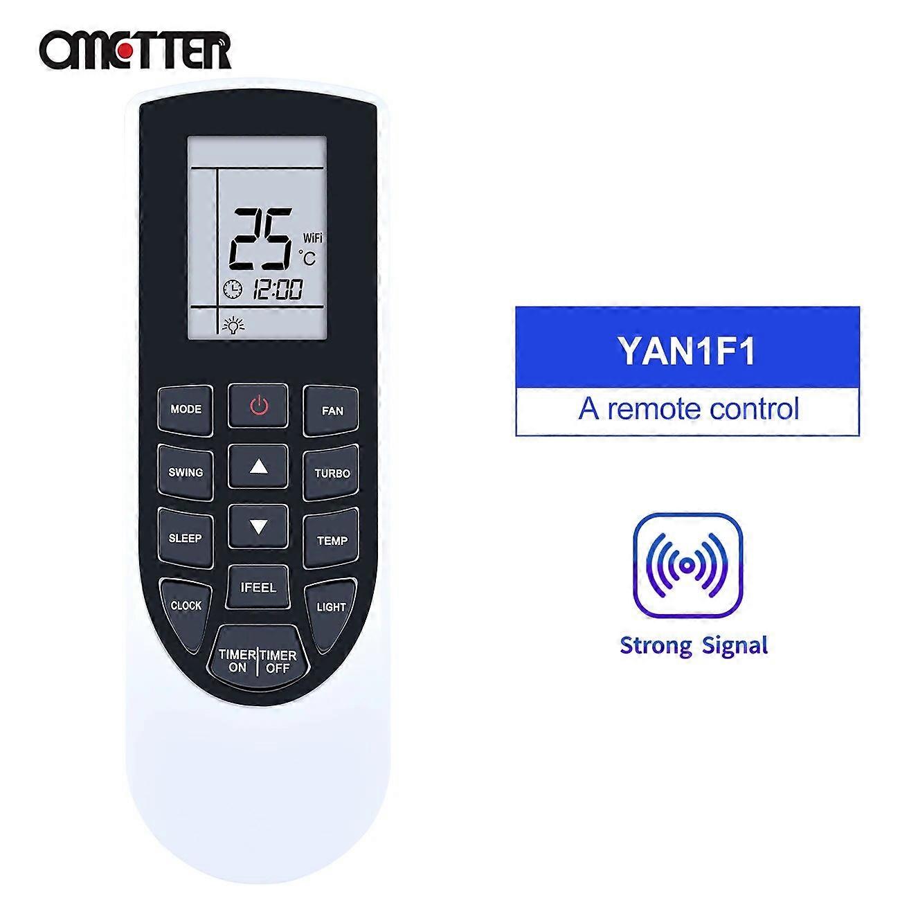 New Replacement YAN1F1 For GREE Universal AC A/C Air Conditioner Remote Control
