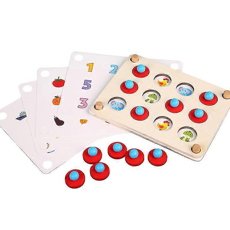 Memory Games Set,activities Learning Recognition And Logic Training Games