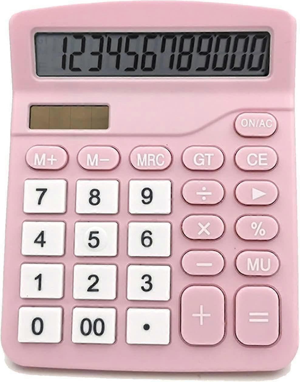 Color 12-digit Solar Scientific Calculator Financial Office Computer Calculators Large Display Offic