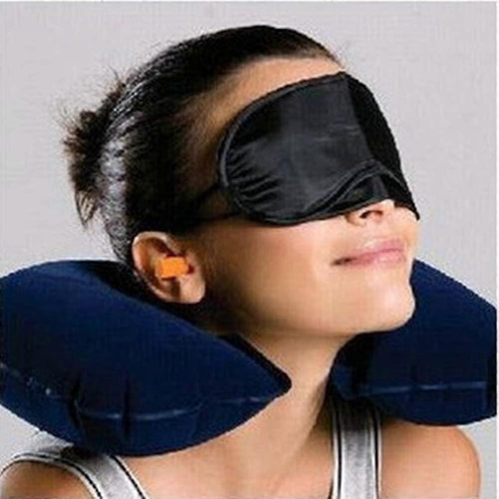 U Shaped Inflatable Neck Rest Portable Folding Travel Pillow Rest Rest Cushion