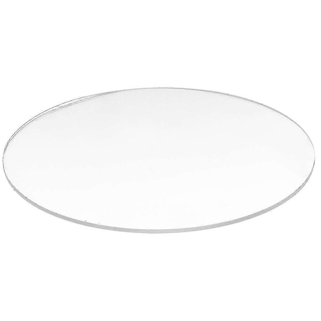 Transparent 3mm Thick Mirror Acrylic Round Disc Dimetro:100mm