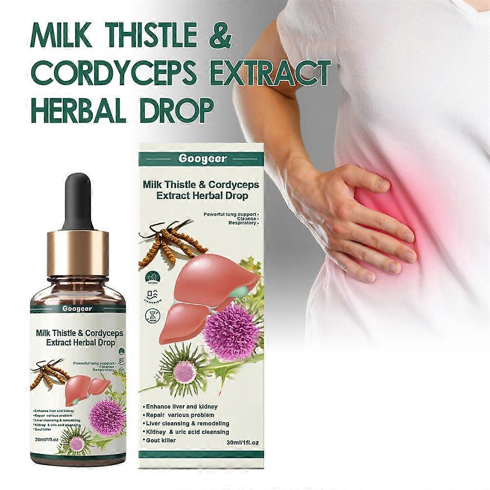 Cordyceps Sinensis Extract - Lung Clearing Drops - Clean & Breathe, Cordyceps Sinensis Drops