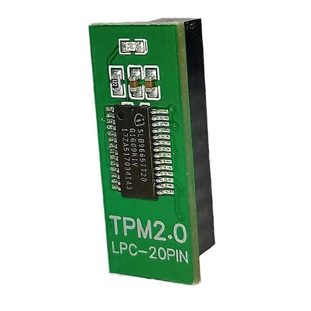 Module de sécurité de cryptage de carte à distance LPC 20Pin TPM 2.0 pour carte mère