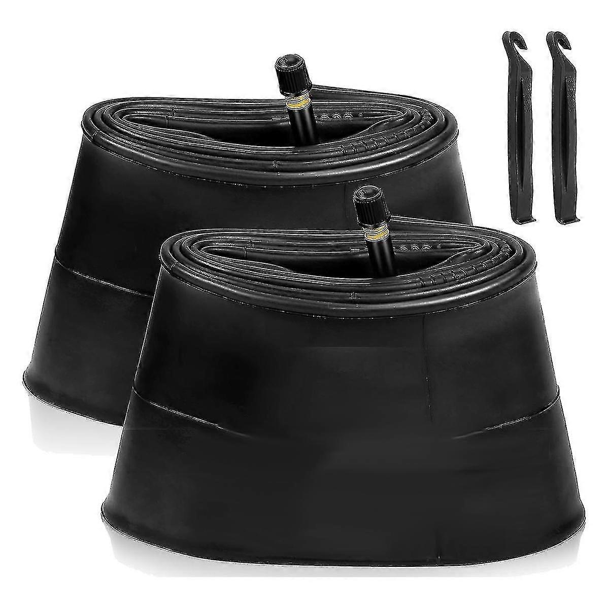 Pack Fat Bike Tube With Av 32mm Valve, Bike Tubes With Tire