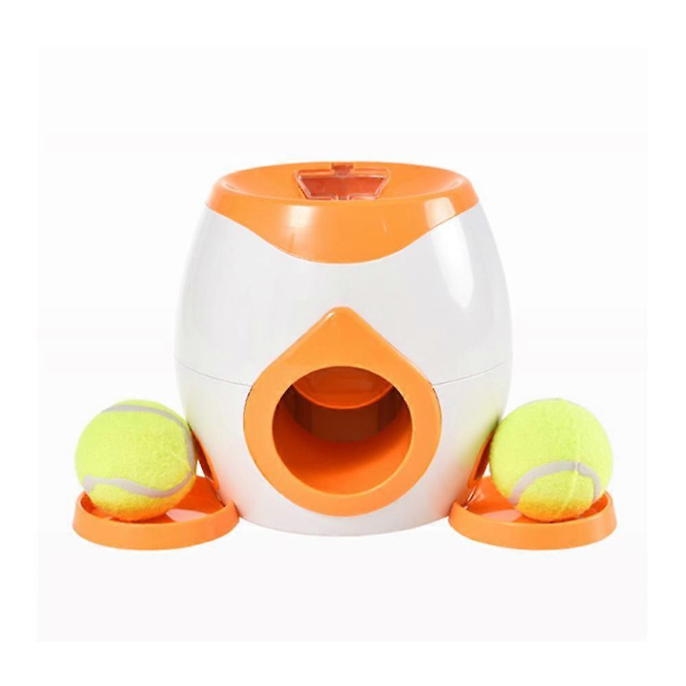 Chien Jouet Tennis Pet Ball Launcher Chien Jouets Tennis Nourriture Récompense Machine Lanceur Interactif Feeder Jouet