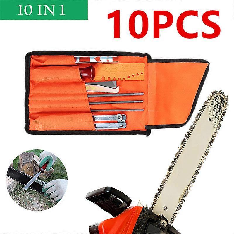 Chainsaw Sharpener File Kit File Set Chainsaw File Bag Set, Electric Chainsaw File, Chainsaw File Steel File Chainsaw File