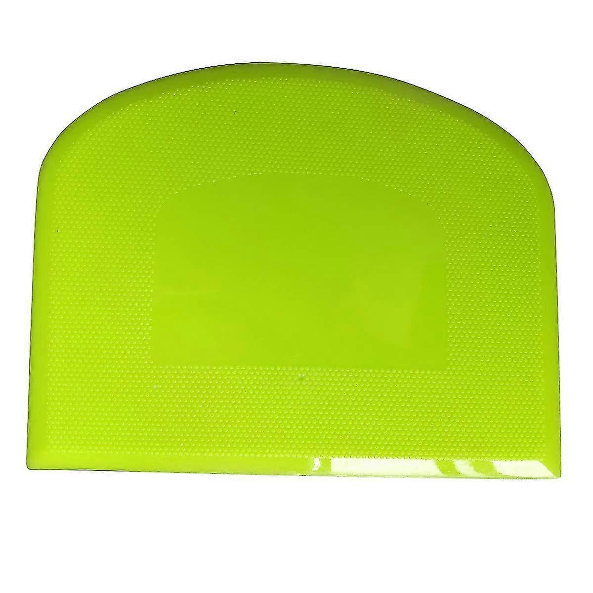 Bread Dough Bench Bowl Scraper - Safe Plastic Dough Cutter Flexible Plastic Scraper