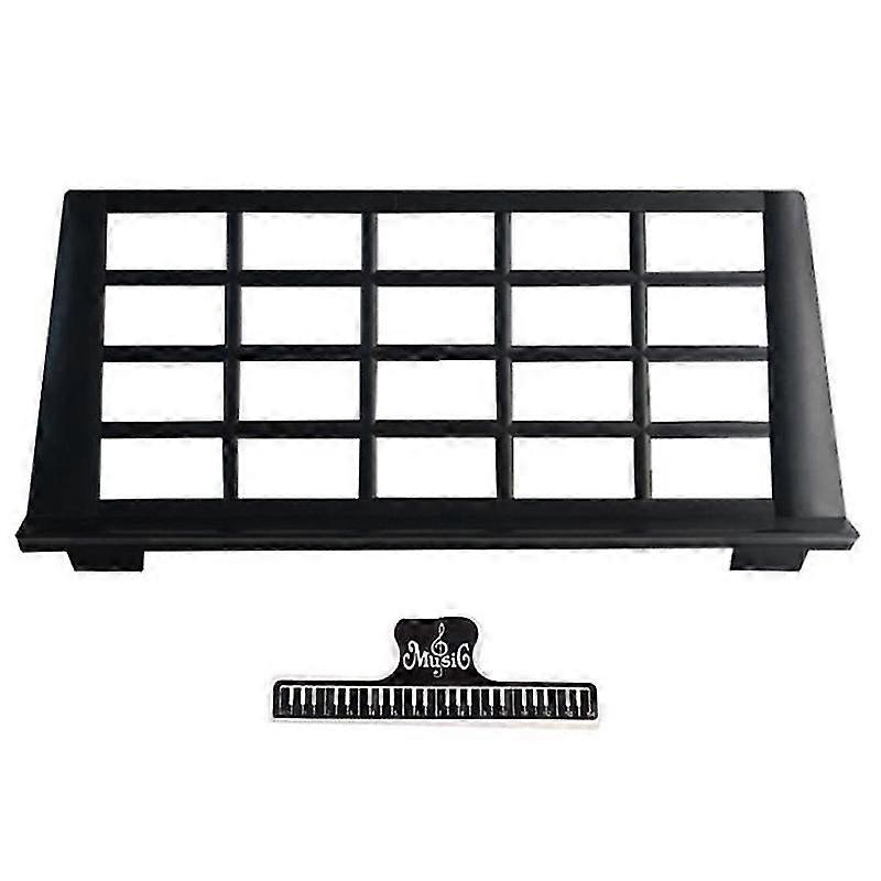 Sheet Musical Instrument Keyboard Stand Accessories Portable Durable Holder,Include 1 Pcs Music Boo