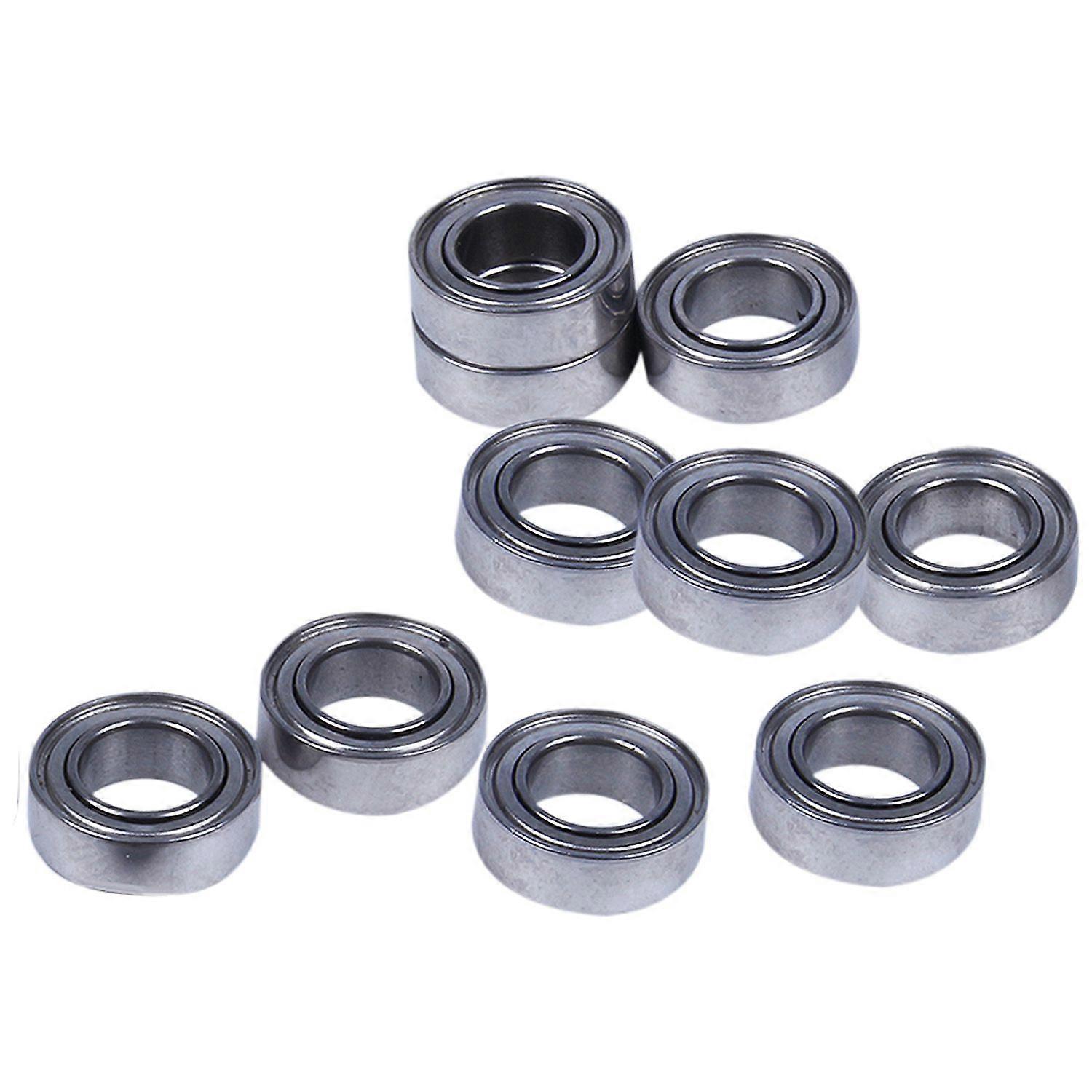 10pcs Miniature Sealed Metal Shielded Metric Ball Bearing Model: MR95-ZZ 5x9x3Mm