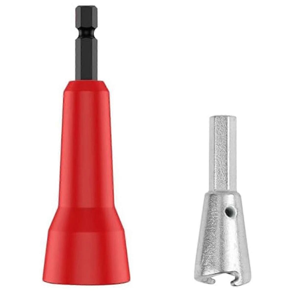 2Pcs Wire Twister Tool for Drill,Wire Twister,Wire Twisting Tool,Spin Twisting Wire Connector Socke