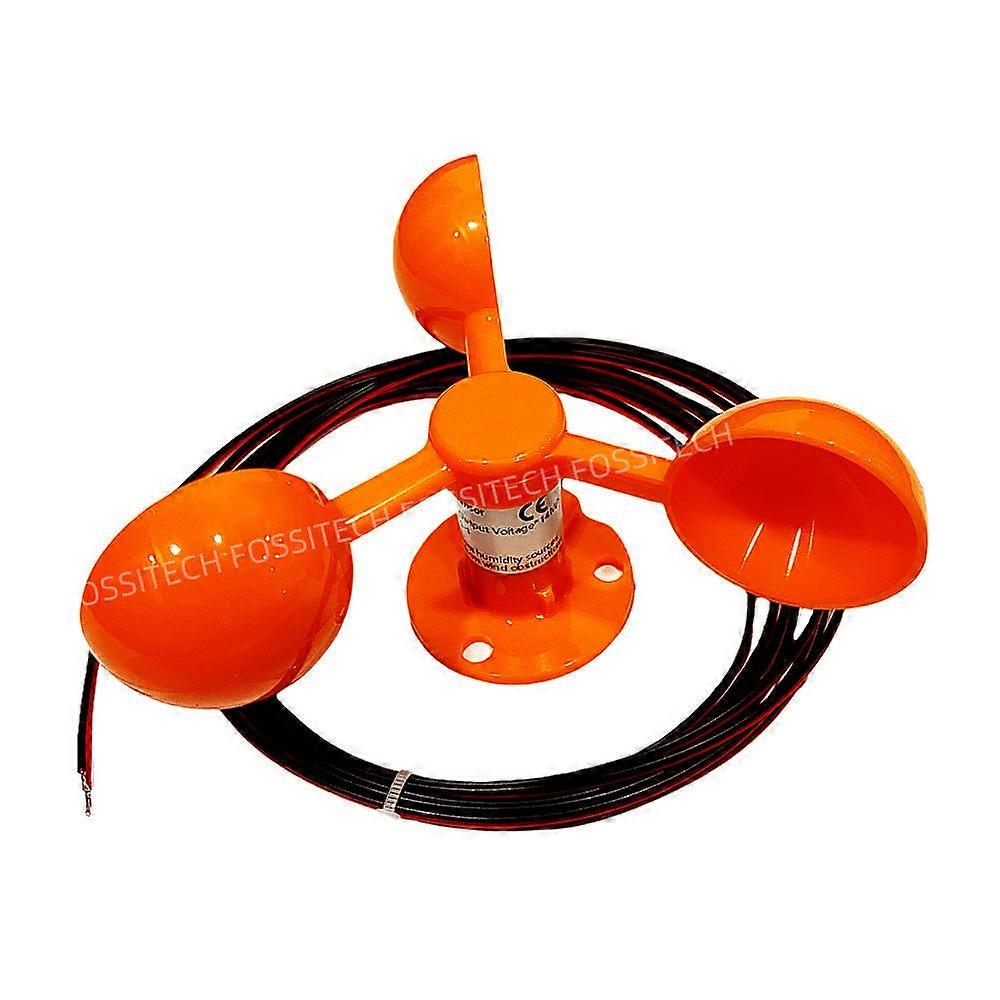 100Km/h Sensor Anemometer Φ14cm Diy Drei-Tassen-Typ-Messung 0-2V Geschwindigkeitstester Windkraftdetektor