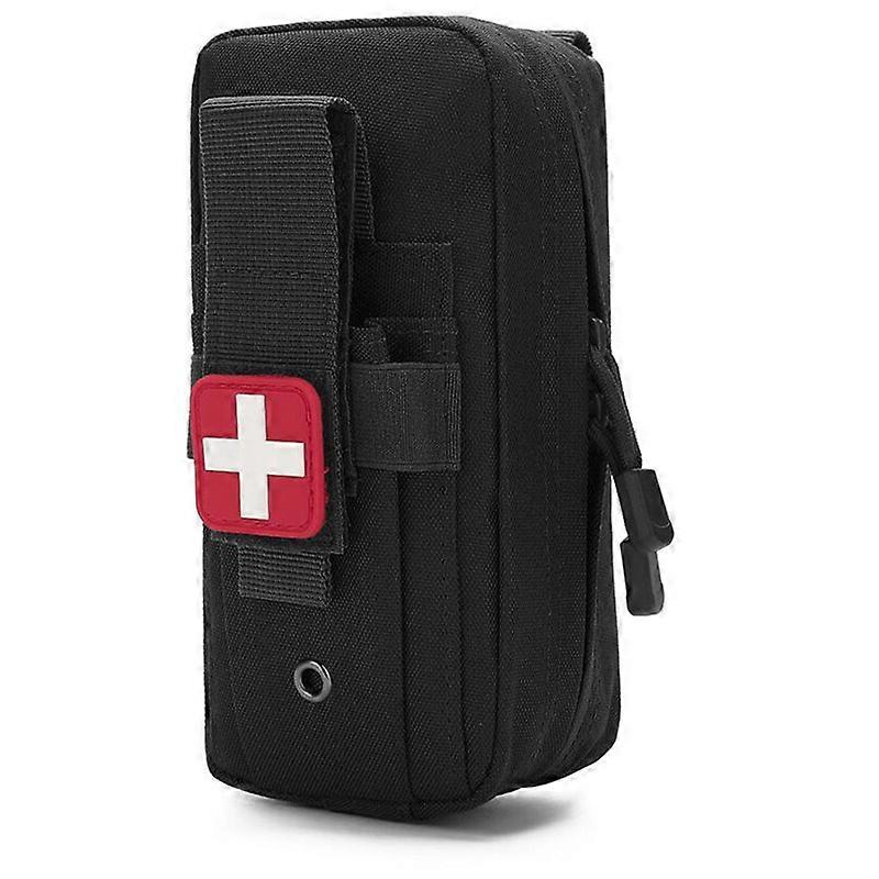 Evago Tactical MOLLE Medical Pouch, Rip-Away EMT First Aid Pouch IFAK Trauma Kit Everyday Carry Survival Bag Include Cross Patch