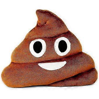 Emoticon Pillow Colorful, Smiling Poop Poo Emoticon Poop Round Pillow Emoticon Poop Stuffed Plush Soft Gift Toy Decoration