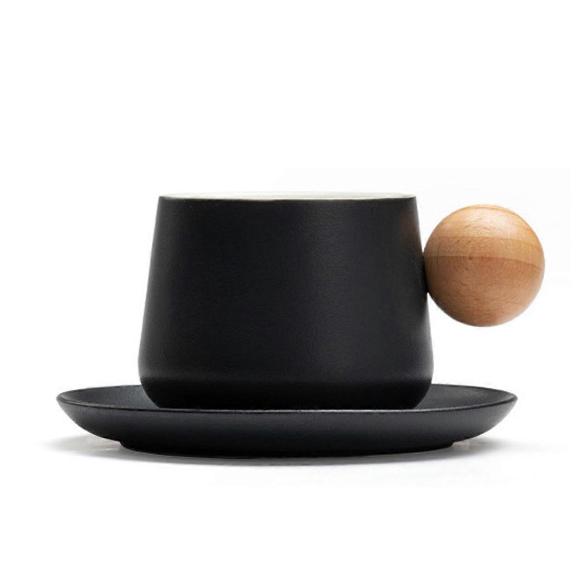 exquisite coffee mug with round handle, excellent gift option