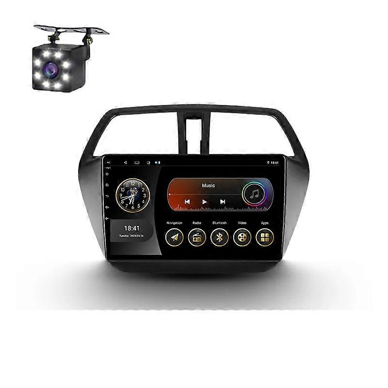 For Suzuki SX4 2 S-Cross 2012-2016 Car Radio Multimedia Video Player Carplay Navigation 