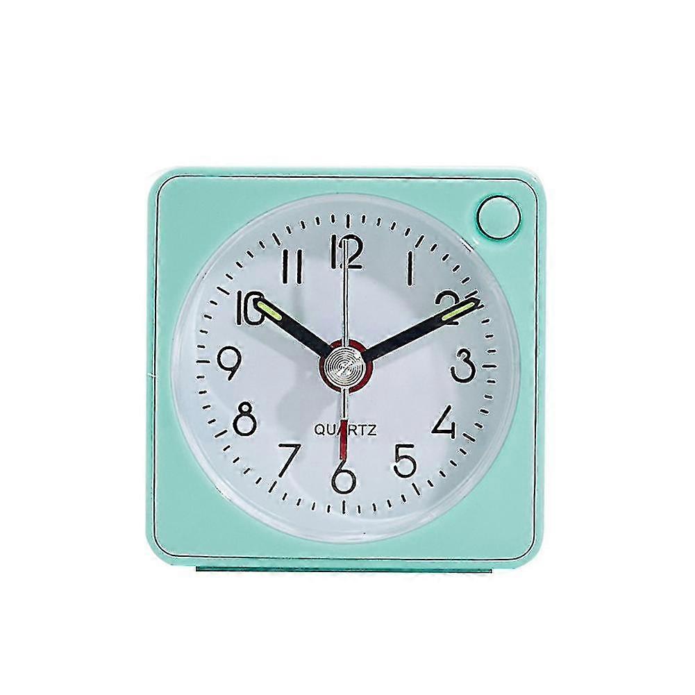 Snooze Function Table Battery Powered Alarm Clock For Bedside Silent Night Light