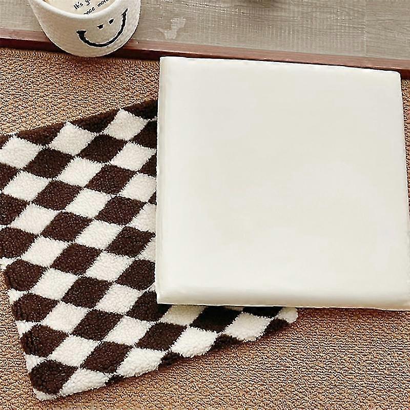 Chessboard Cushion Memory Cotton Dormitory Suitable For Winter Office Student Cushion Chair Stool C