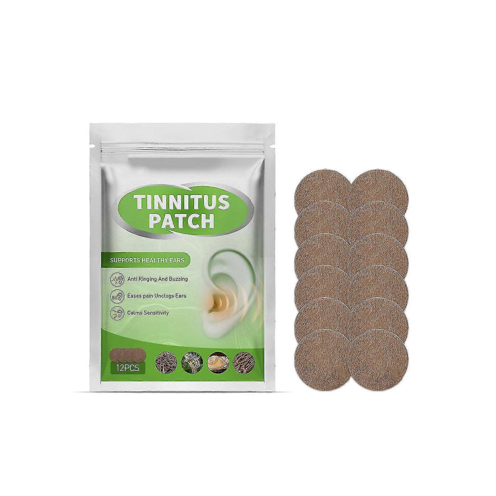 Wabjtam Tinnitus Patch, Tinnitus Relief Patches, Ear Patches For Tinnitus, Ringing Ear Care Relief Patches, Herbal Tinnitus Patch, Relief Tinnitus Rel