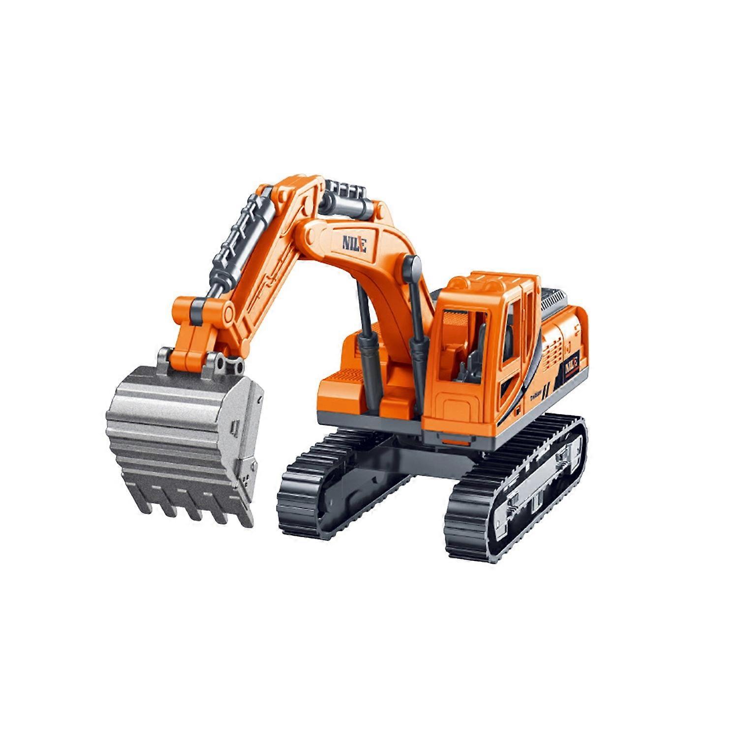 Kids Excavator Toy Movable Joints 360 Degrees Rotatable Realistic Construction Vehicle Engineering