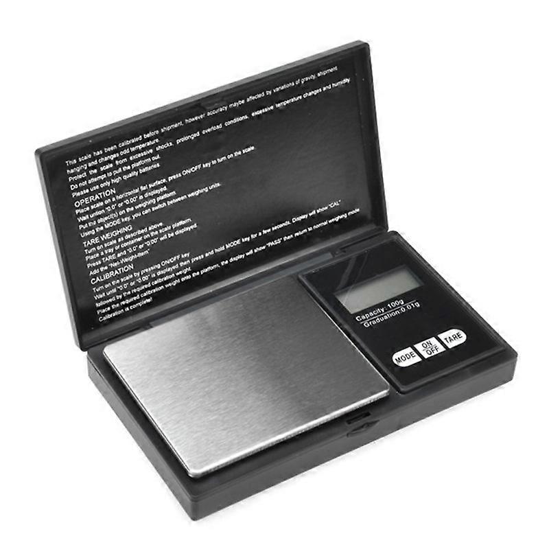 Electronic Digital Jewelry Scale LCD Display Mini Pocket Precision Weighing 100g 001 Scale Weight Scales Libra Balance