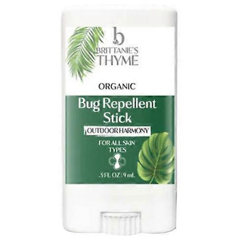 Brittaine's Thyme Organic Bug Repellent Stick ,0.48 Oz