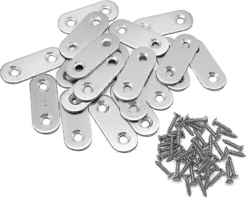 Silver Box Holder 37X16 mm - 20 Pieces