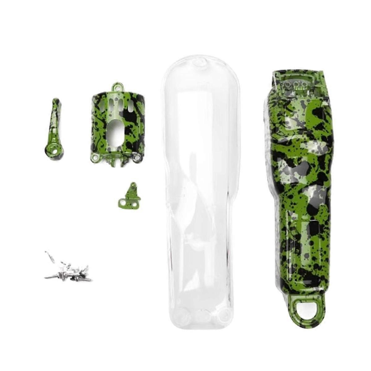 Suitable for 8148 8591 Hair Clipper Electric Clipper Cracked Electric Clipper Accessories Green