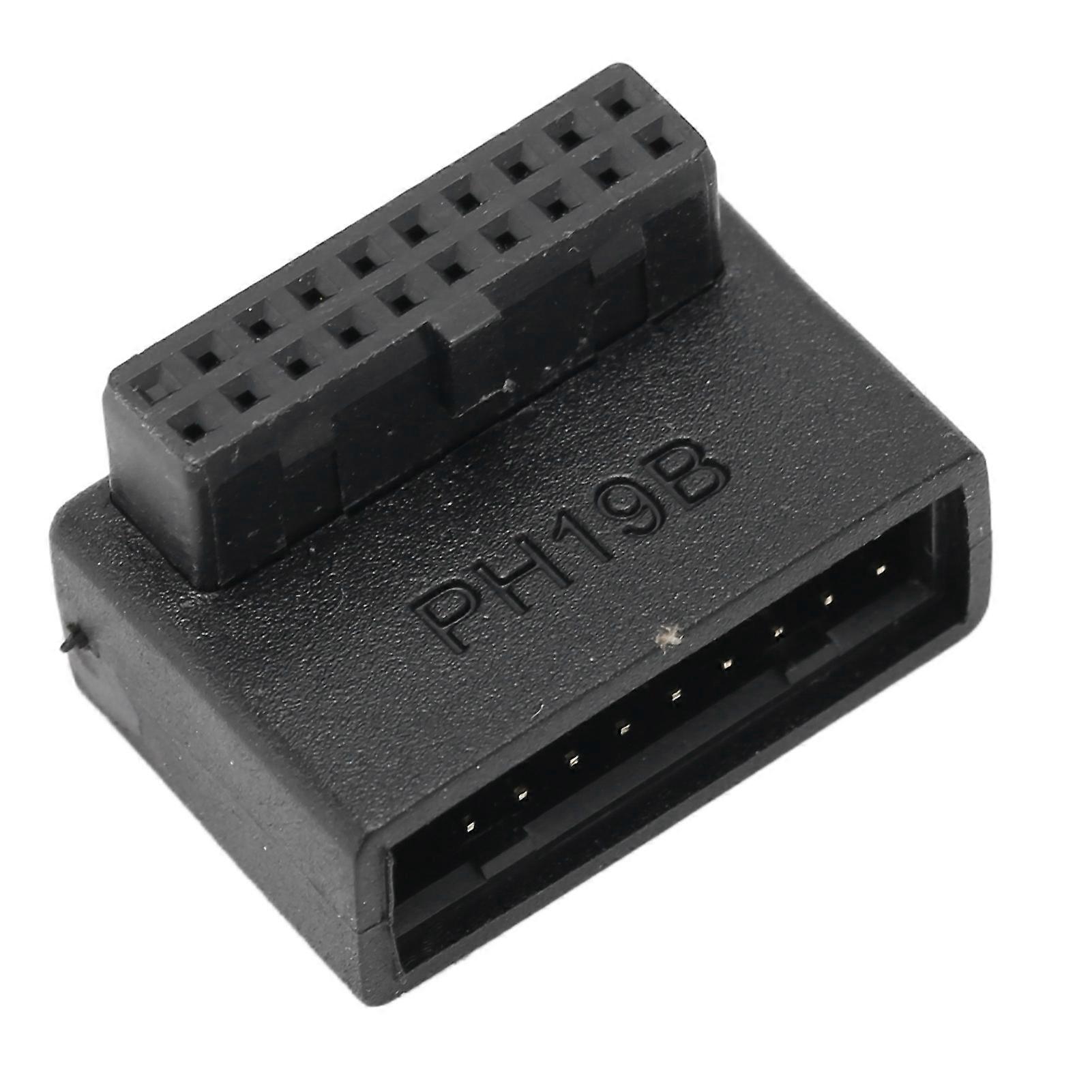 USB3.0 19Pin to 20Pin Motherboard Type B Front Panel Socket Adapter