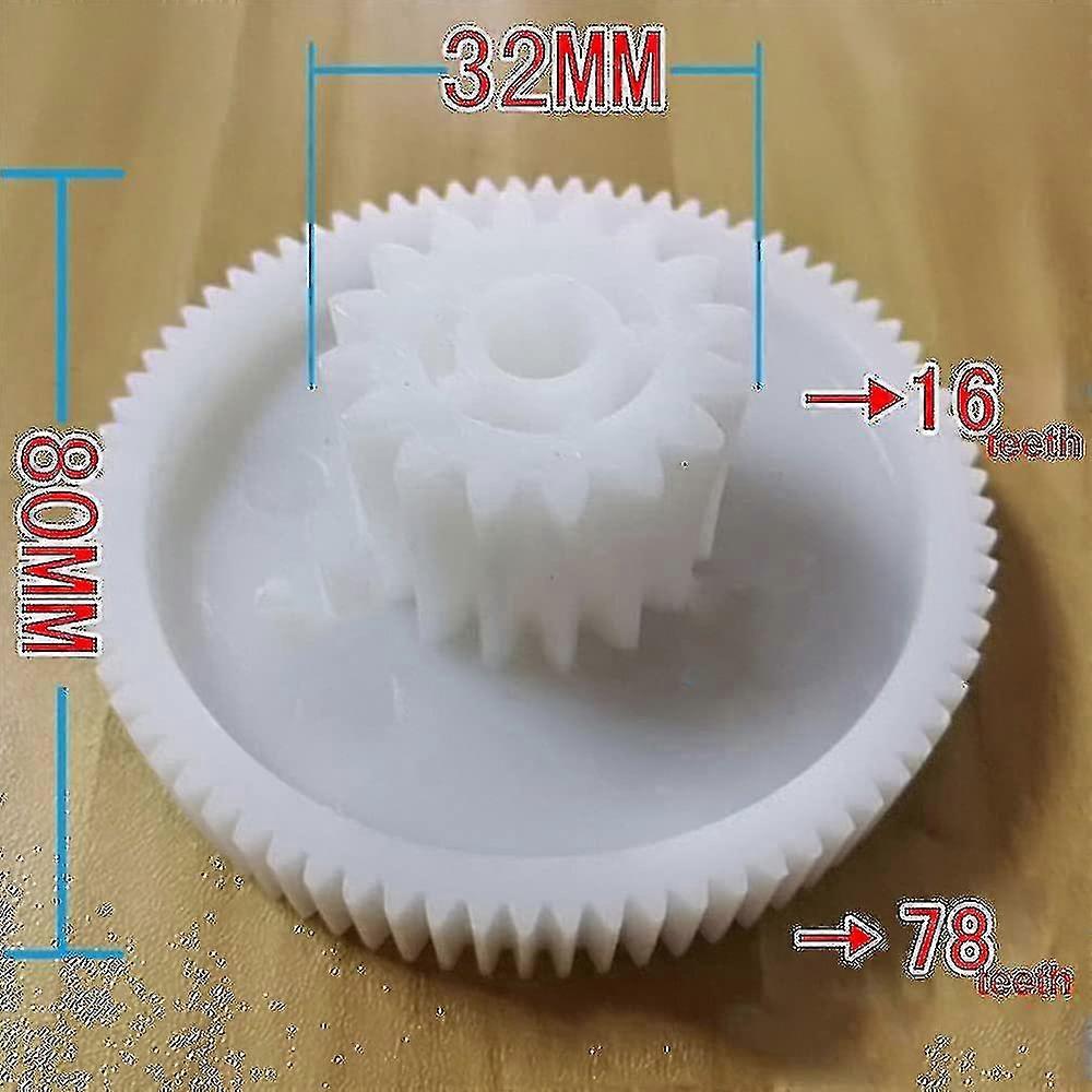 Ev Kıyma Makinesi Tamir Parçaları için 3 adet Öğütücü Plastik Dişliler