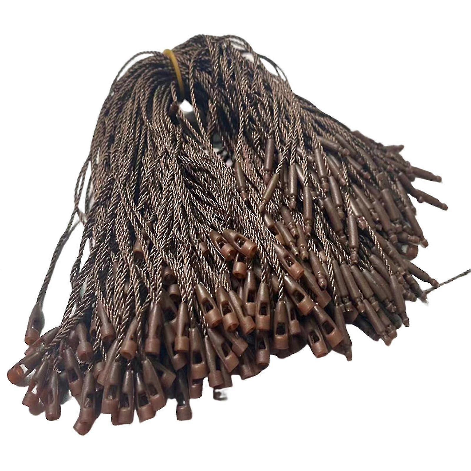 100pcs appendere stringhe saldamente strappo stendaggi corde tag con gancio di fissaggio uso quotidiano