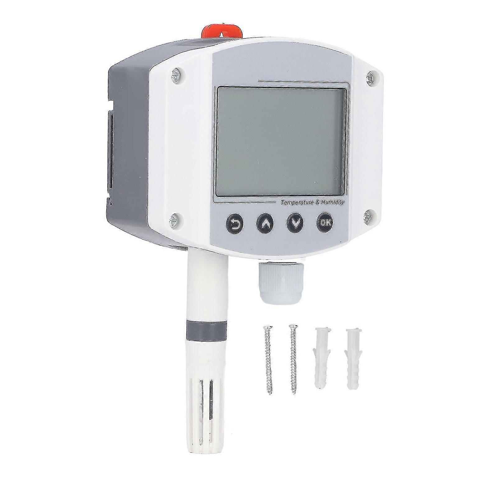 Wall Mounted Temperature and Humidity Transmitter with LCD Display