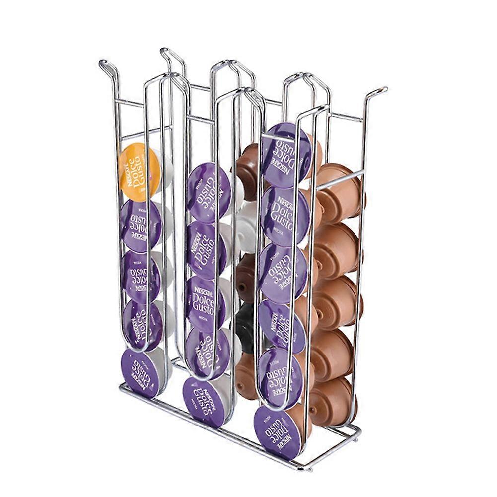 Universal 36 Coffee Capsules Pod Rack Holder Dispenser Rack
