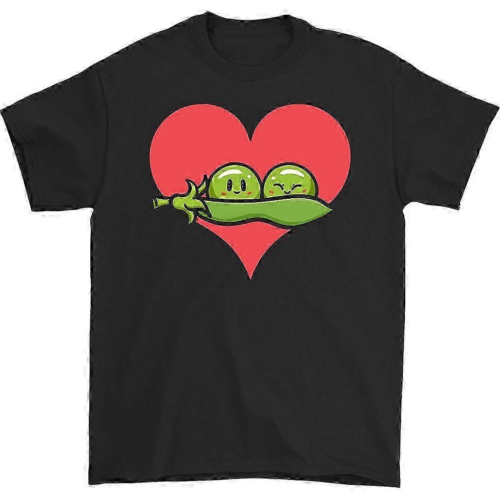 Camiseta Green Peas Heart Crew Neck
