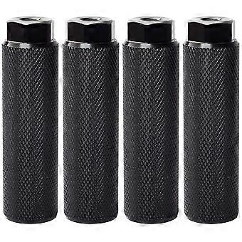 4 stuks fietsharingen, aluminiumlegering antislip lood voet fiets pedalen haringen voor fiets fietsen achter stunt 3