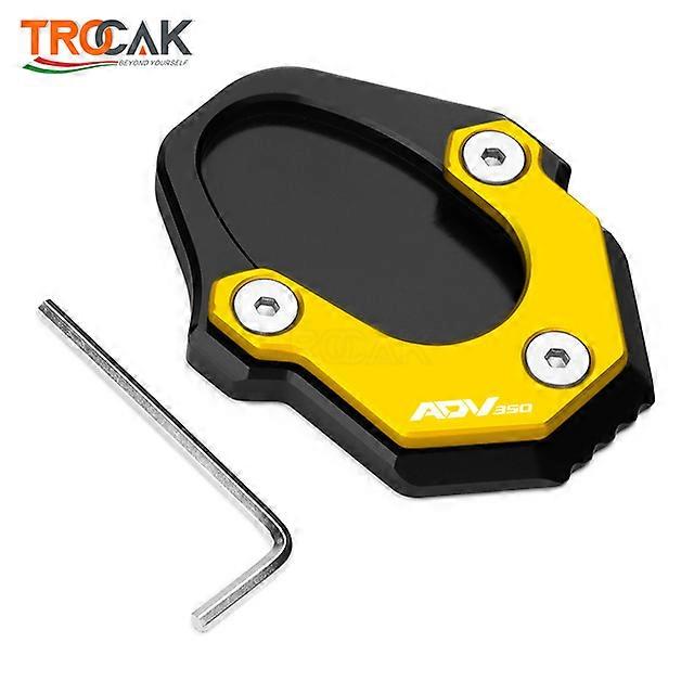 For HONDA ADV 350 ADV350 2021 2022 Kickstand Foot Side Stand Extension Pad Support Plate Enlarge CNC F
