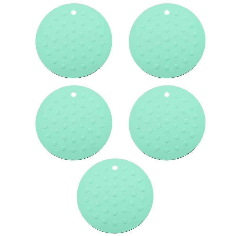 Silicone Trivet Mat Pot Holders, Heat Resistant Non-Slip, for Hot Pots and Pans, Dining Table and Countertop, Jar Opener