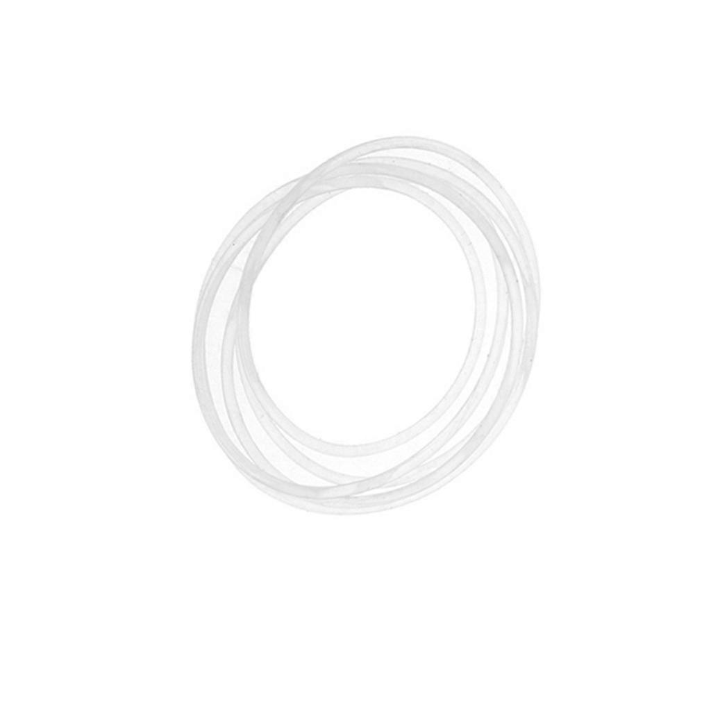 Rubber Belt Replacement for LP Vinyl Record Player Phono Belt-Driven Turntable