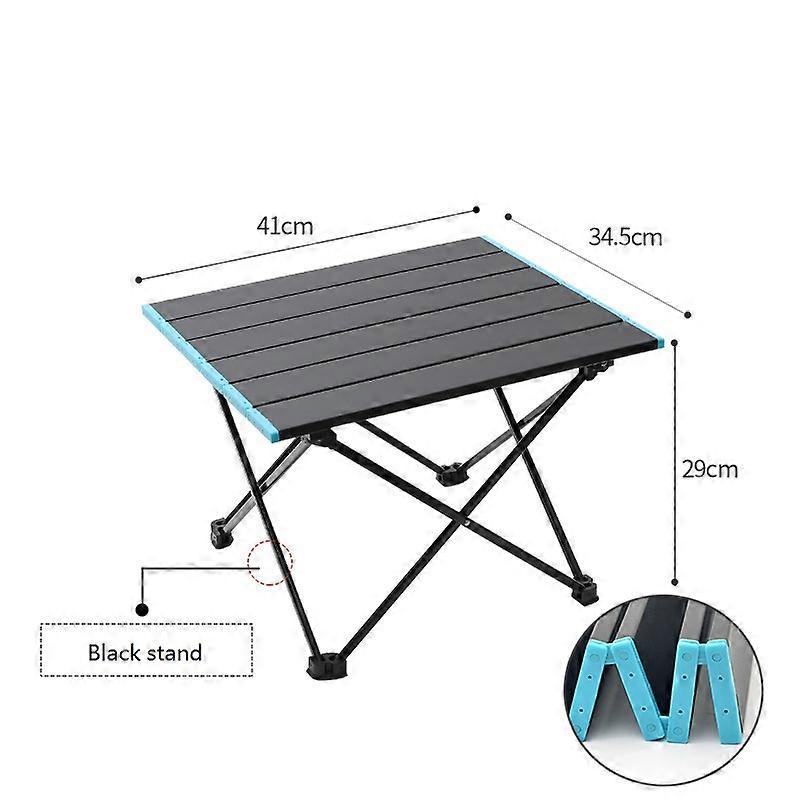 ألومنيوم صغير قابل للطي ، كمبيوتر محمول ، خفيف للغاية ، نزهة ، لوح ألومنيوم ، طاولة قهوة ، خارجي