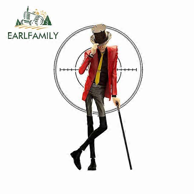 13cm για Lupin ΙΙΙ βινυλίου αυτοκόλλητα αυτοκινήτων Σανίδα του σερφ μοτοσικλέτα Anime διακόσμηση έθιμο εκτύπωση αδιάβροχο Camper Decal