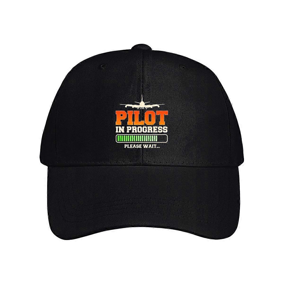 Pilot In Progress Please Wait Baseball Cap