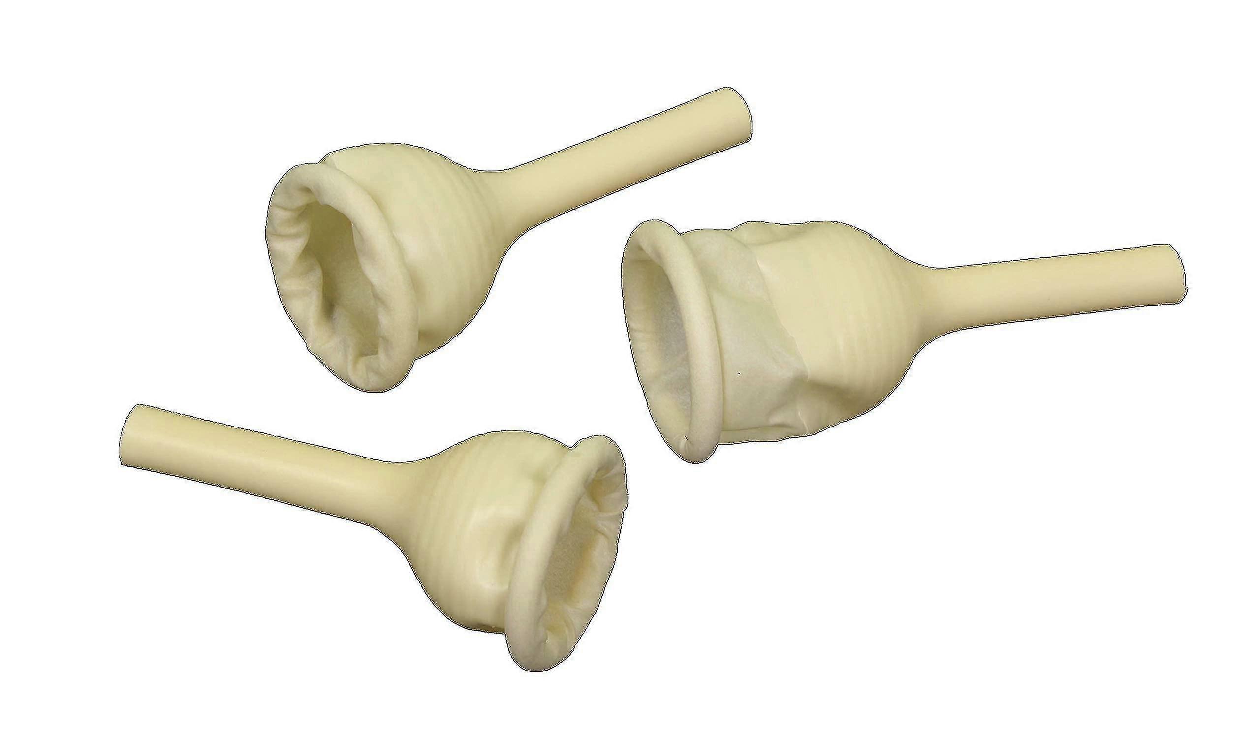 3pcs 25 Rubber Urinal Bag Male External Catheter Single Use 25 Count Comes With A Foam Strip For Tightening