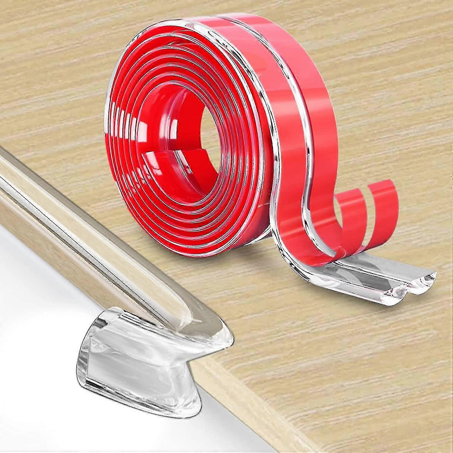 Silicone Edge Protector Strip, Baby Proofing Corner Protectors For Kids Pre-tape Adhesive Baby Safety Edge Corner Guards For Table Cabinets Drawers